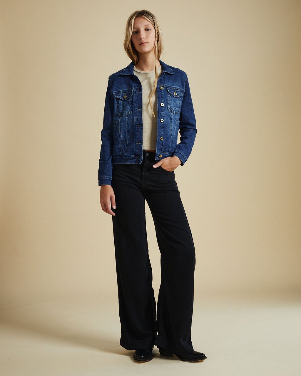 Campera Smith Mid Blue