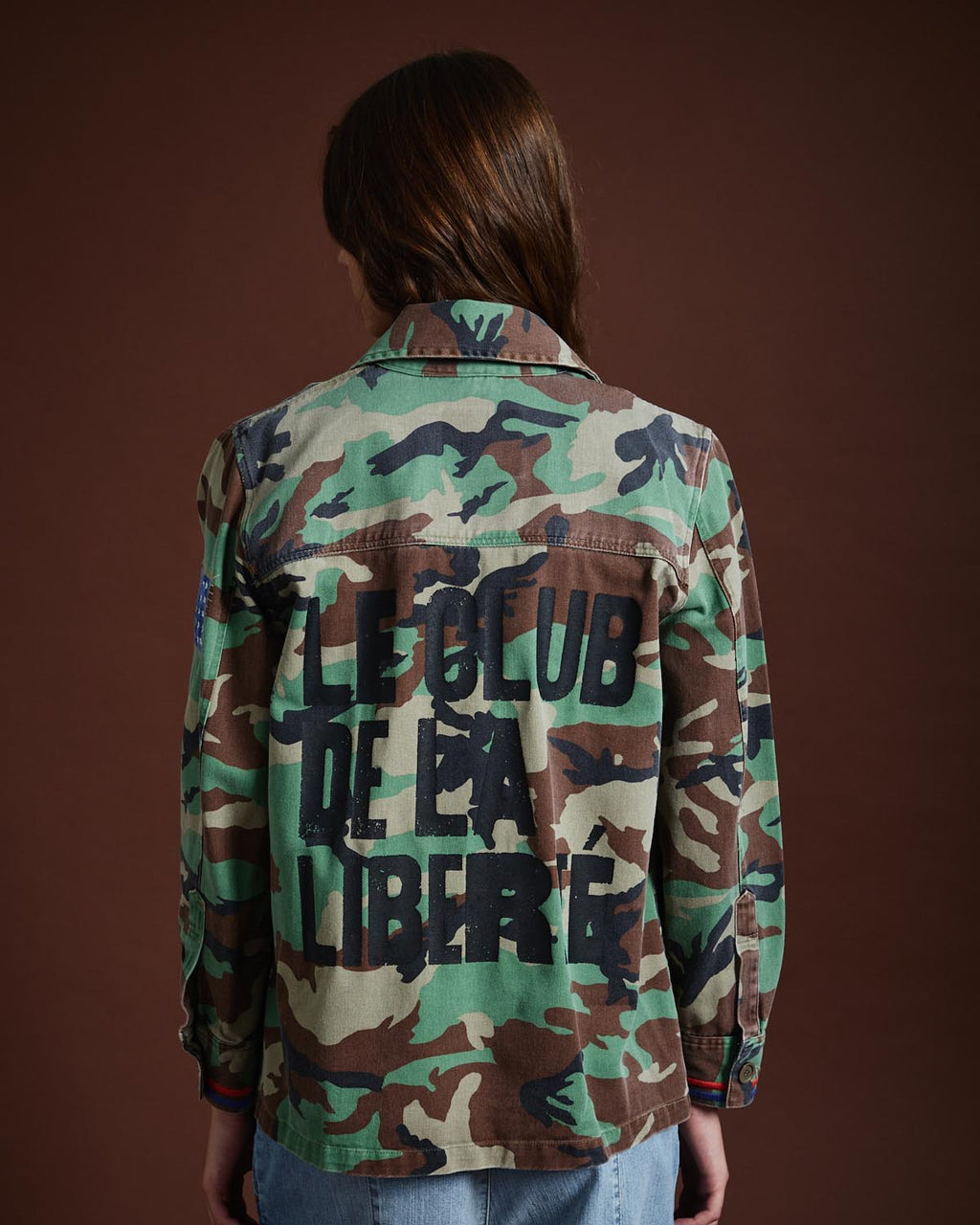 Chaqueta Moscow Army Print