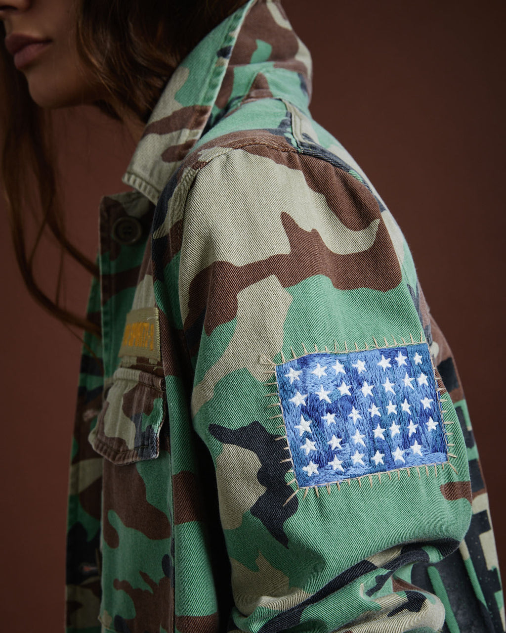 Chaqueta Moscow Army Print