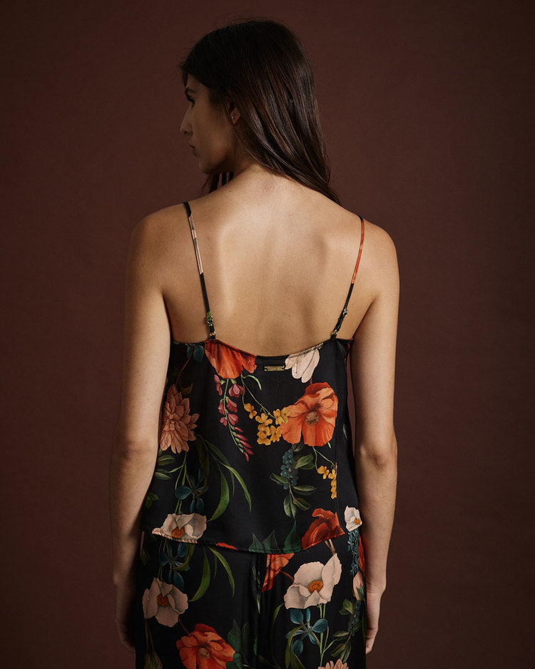 Top Moss Black Orchid