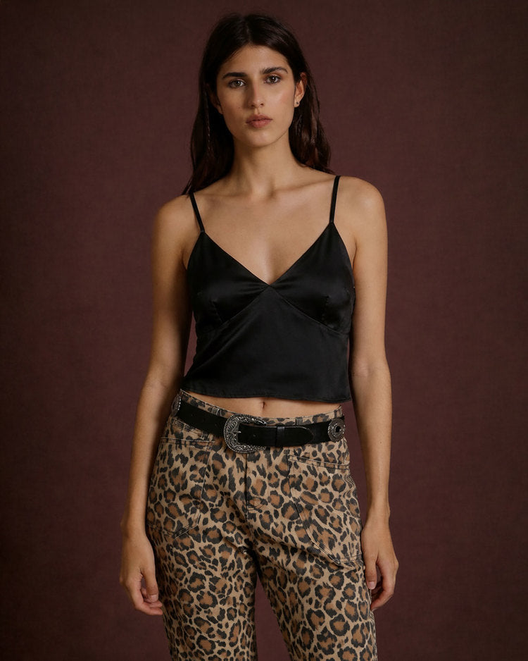 Top Moss Crop Manhattan