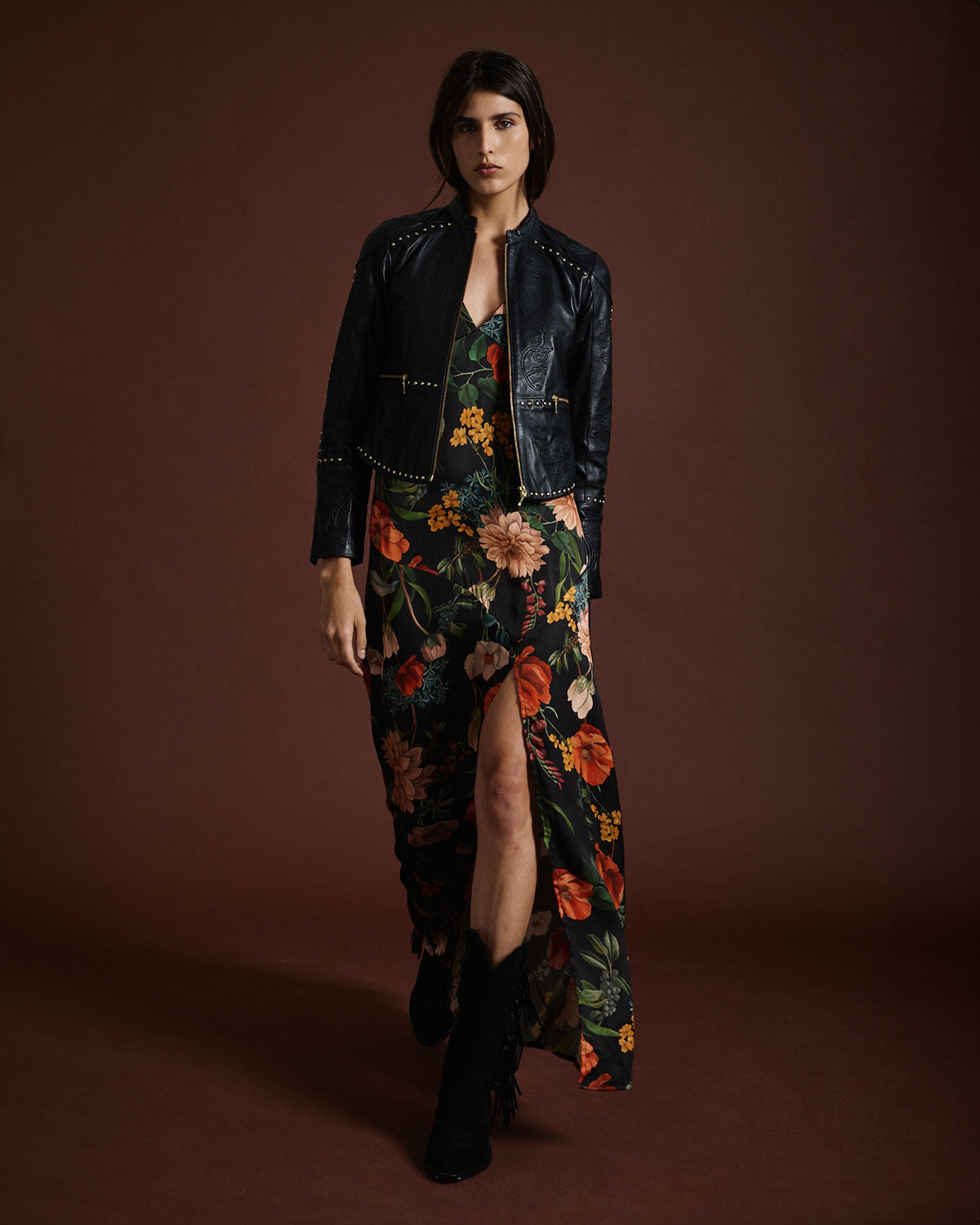 Vestido Moonlit Black Orchid