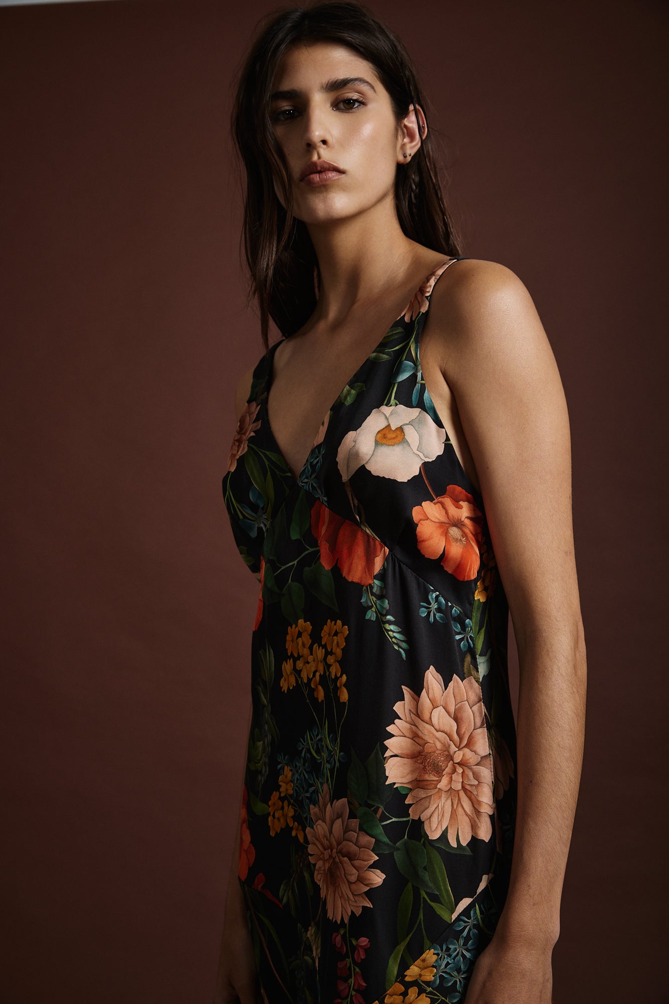 Vestido Moonlit Black Orchid