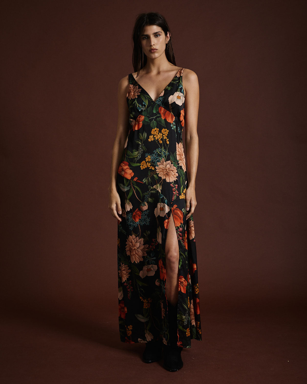Vestido Moonlit Black Orchid